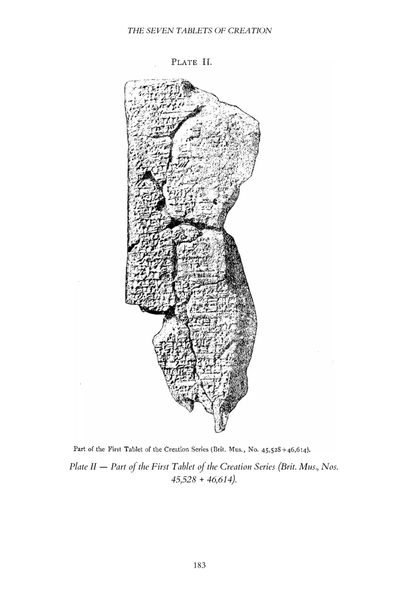 Plate reproducing a photograph of a tablet fragment from the 1902 edition.